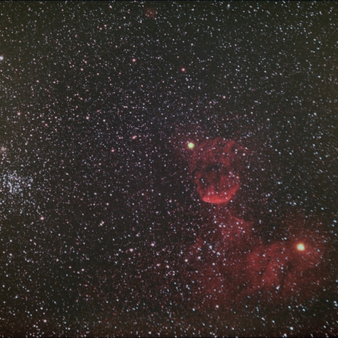 クラゲ星雲とM35