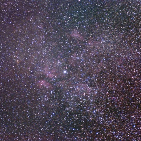 白鳥座サドル付近