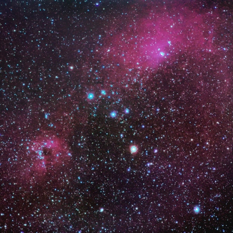 勾玉星雲 IC405 IC410