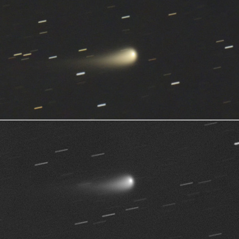 紫金山-アトラス彗星 (C/2023 A3) ・2024年5月3日-4日 