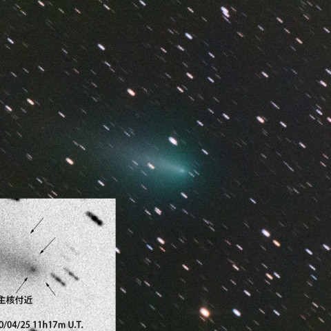 アトラス彗星(C/2019 Y4)　4月25日