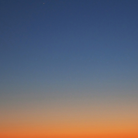 木星と土星の超接近　12月22日