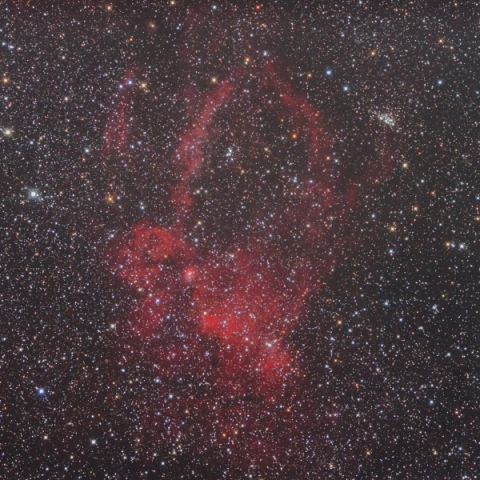 クワガタ星雲 Sh2-157