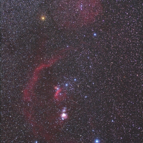 オリオン座主要部