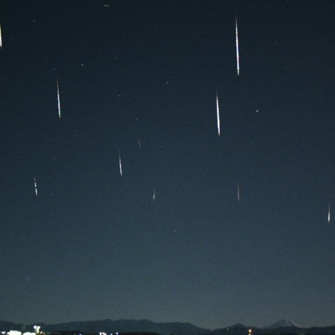 しぶんぎ座流星群（2026/01/04明け方）