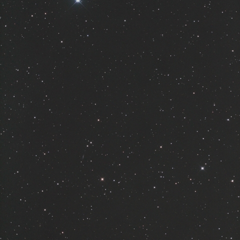 M51に近づくパンスターズ彗星（C/2012 K1）