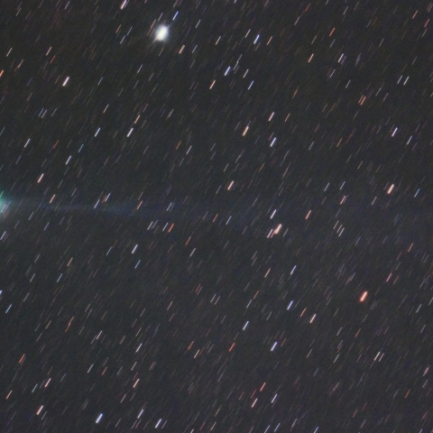 7月26日明け方のジャック彗星