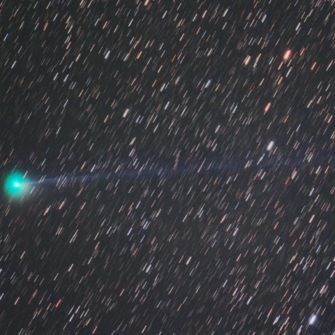 7月29日明け方のジャック彗星