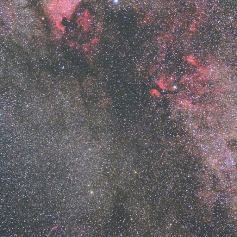 はくちょう座の散光星雲群