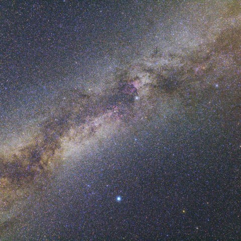 エッジオン銀河を間近で