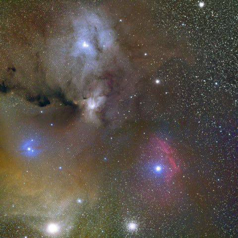 さそりアンタレス付近