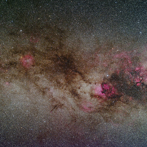 天の川（エッジオン銀河）