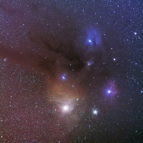 アンタレス辺りの散光星雲