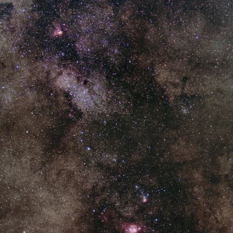 いて座辺りの天の川