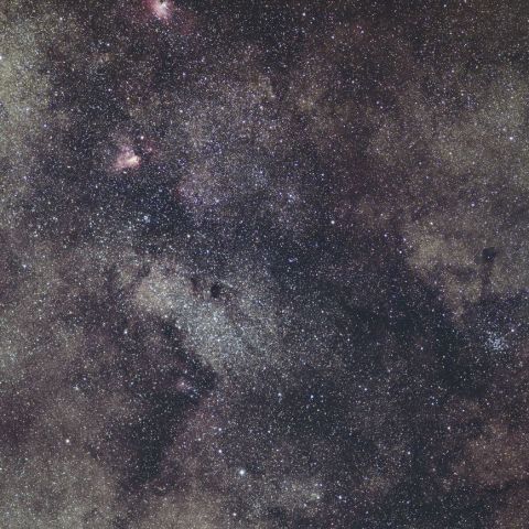 いて座辺りの天の川