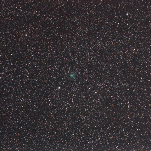 10月10日明け方のラブジョイ彗星