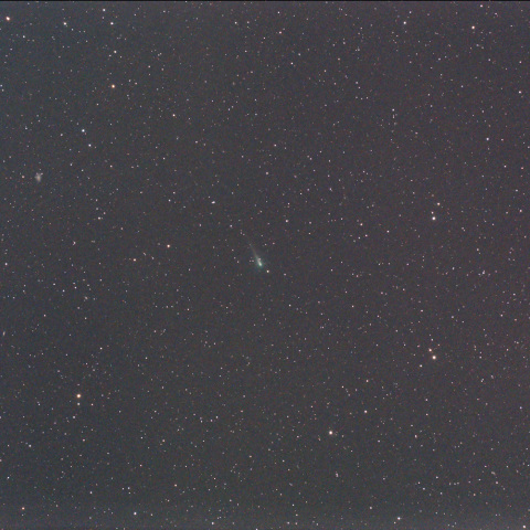10月10日明け方のアイソン彗星