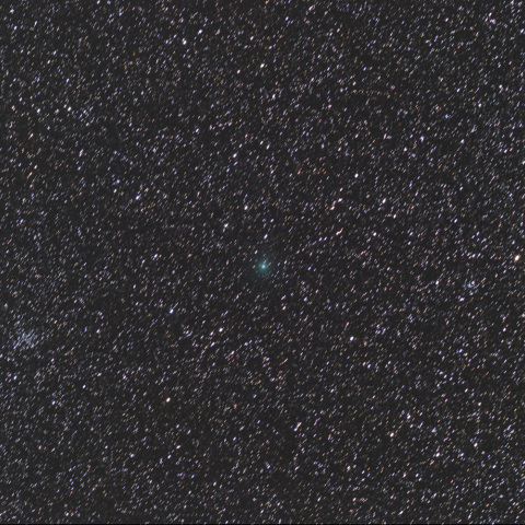 10月14日明け方のラブジョイ彗星(C/2013R1)