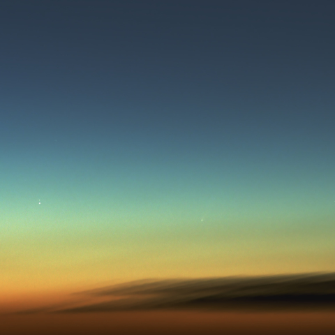 11月24日の水星・土星・アイソン彗星