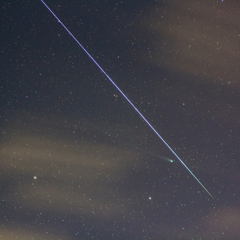 ラブジョイ彗星とふたご座流星群の火球