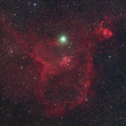 ハートを射抜くジャック彗星