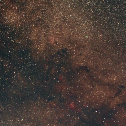 アルビレオ＆ジャック彗星～M27付近まで