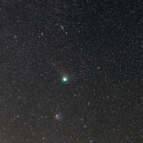 パンスターズ彗星とNGC2439