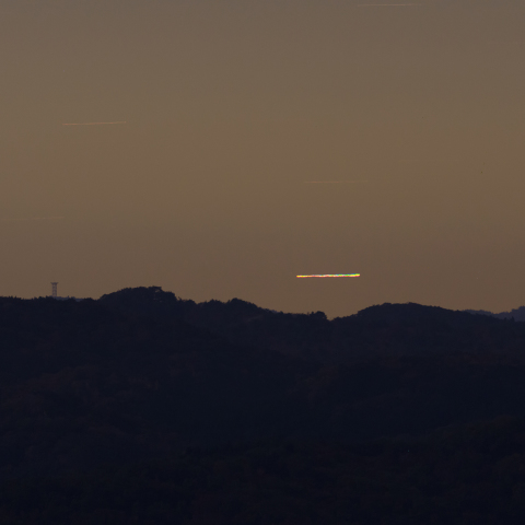 福島県から見えたカノープス