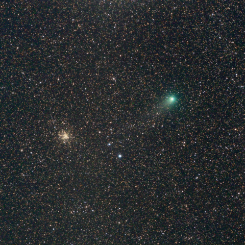 M71近傍を過ぎゆくギャラッド彗星（その２）