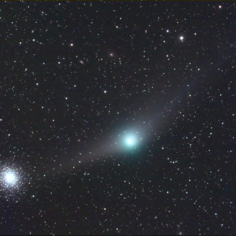 ギャラッド彗星とM92 2月4日