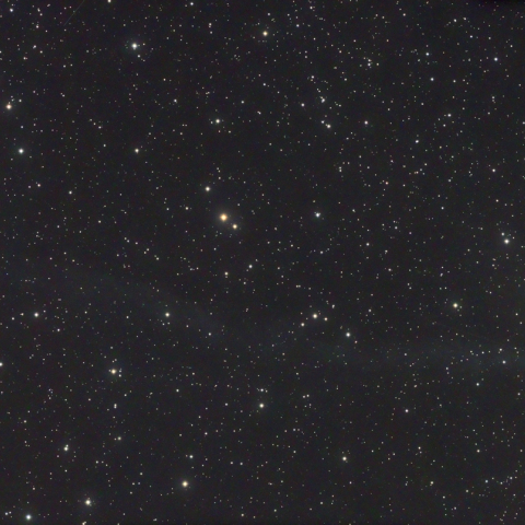 ギャラッド彗星の長いイオンテイル