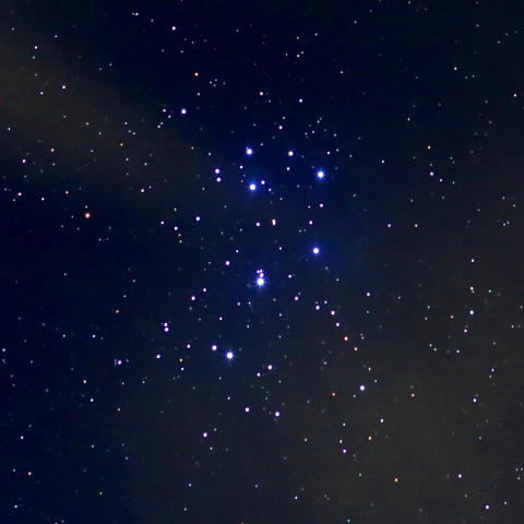 夏のプレヤデス星団
