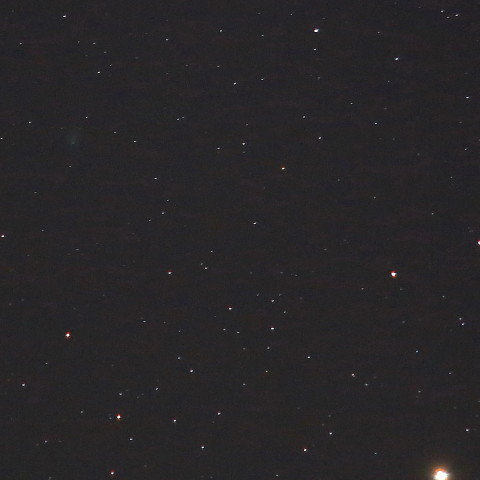 10/14のアイソン彗星