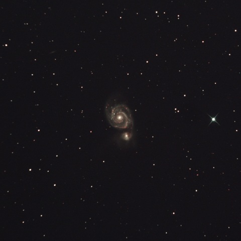 M51　渦巻銀河
