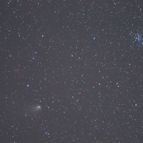 リニア彗星(C/2012 K5)のM36への接近