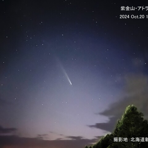 紫金山・アトラス彗星  2024-10-20