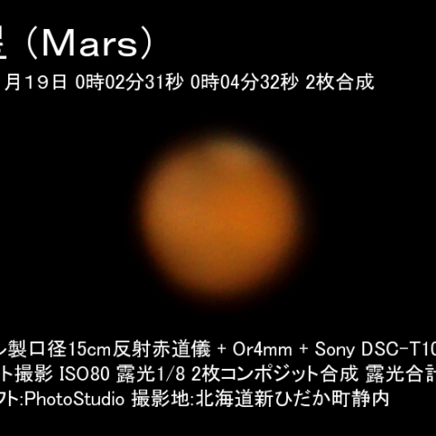 火星 2010年1月19日