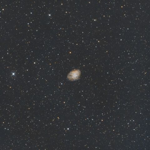  M1　おうし座　かに星雲 