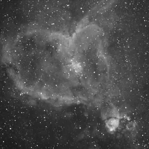 カシオペア座 ハート星雲