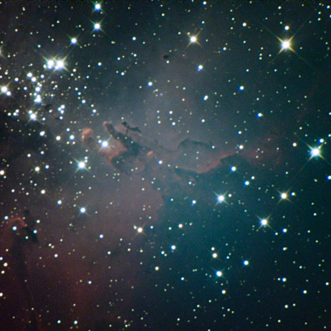 へび座 わし星雲（創造の柱）