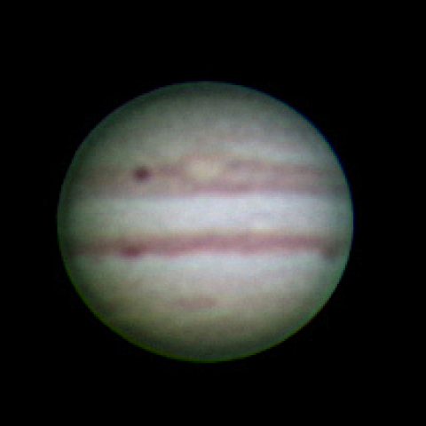 5cmアクロマートによる木星