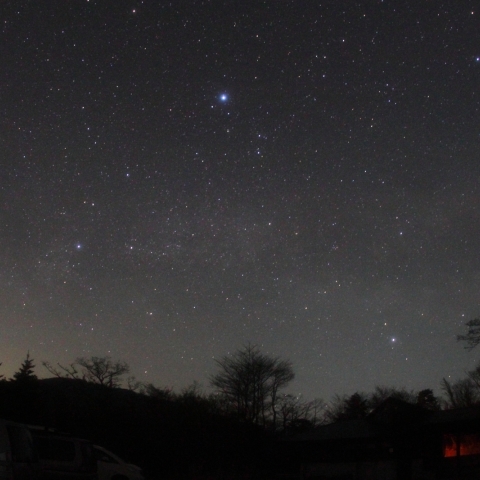 昇りゆく夏の大三角