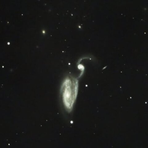 さぎ銀河 NGC5395