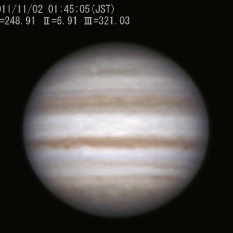 11月2日の木星