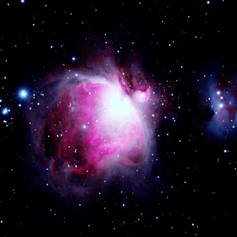 オリオン座の大星雲M42