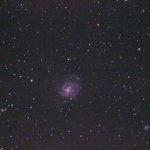 おおぐま座の銀河M101(NGC5457)