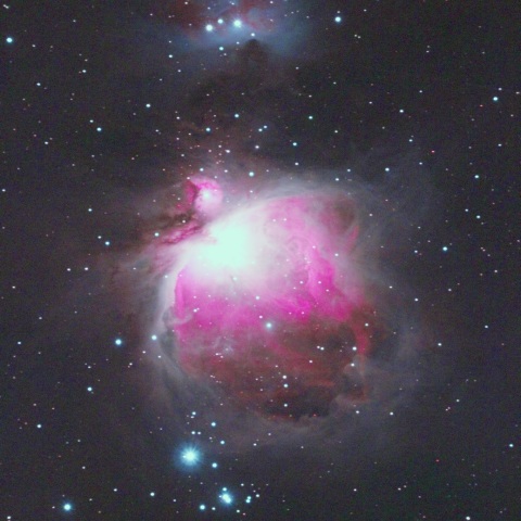 オリオン座の大星雲M42