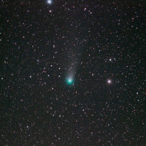 離れていくラブジョイ彗星