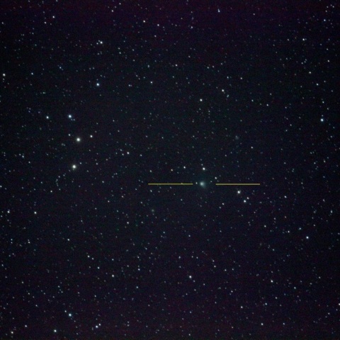 3/8のパンスターズ彗星