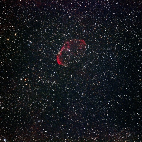 三日月星雲 NGC6888